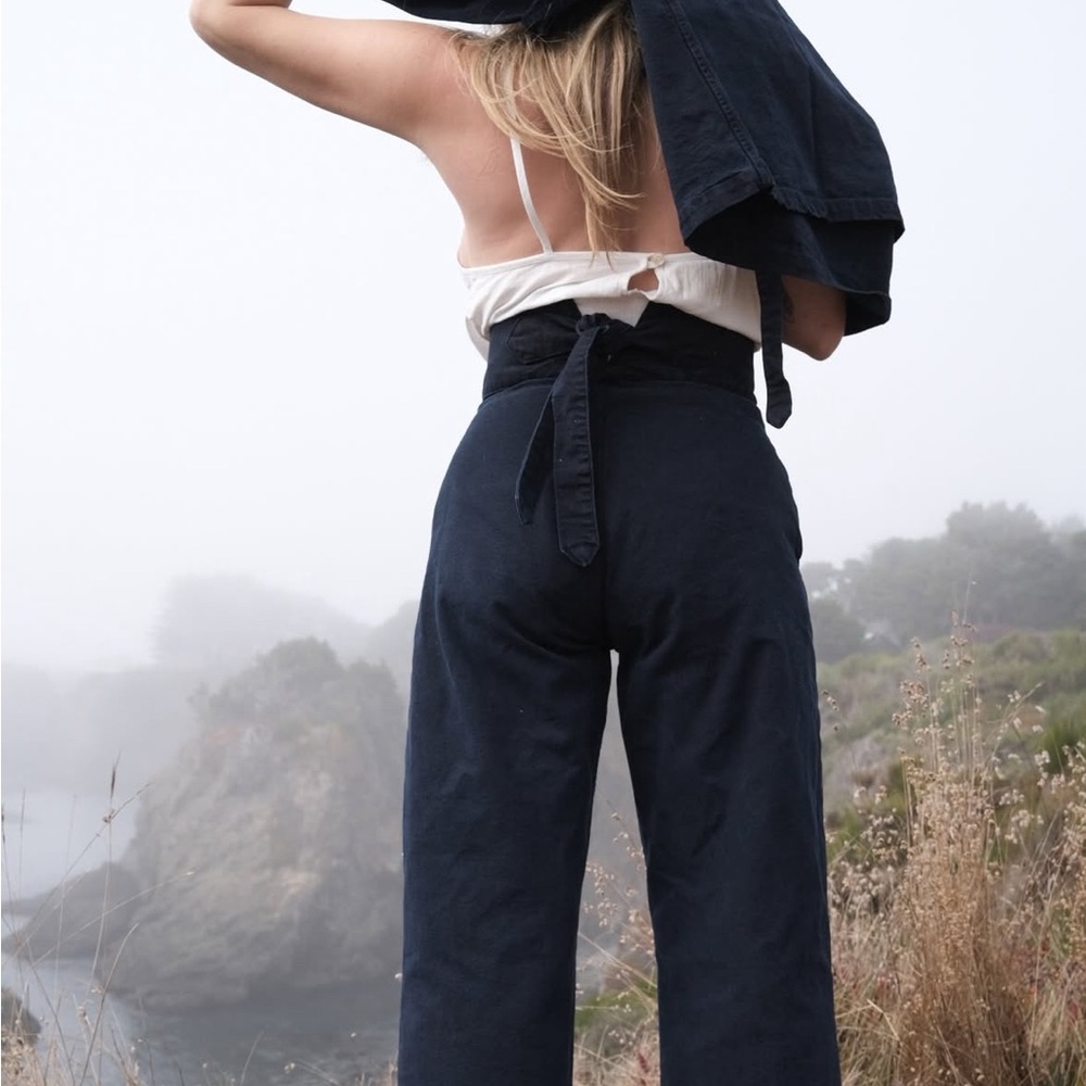 Rudy Jude High Season Pants in Black Indigo, Sz 1
